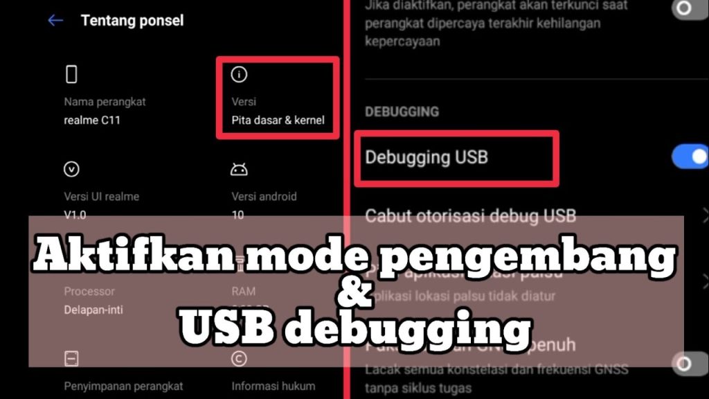 Tutorial Mengaktifkan Mode Pengembang dan Debugging USB di Android ...